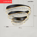 GobekUsa Golden Crystal Stainless Steel Chandelier for Dining Room
