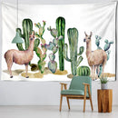 GobekUsa Cactus Tropical Plant Tapestry Wall Hanging for Children's Room Hippie Cartoon Home Decor