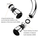 GobekUsa Kitchen Faucet Aerator: 360 Degree Swivel, 2 Modes, Water Saving Nozzle