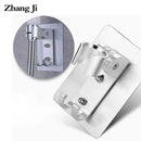 GobekUsa Aluminum Showerhead Holder: Adjustable & Traceless Bathroom Accessory