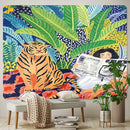 GobekUsa Bohemian Home Art Tapestry Yoga Mat Sofa Blanket Sheets