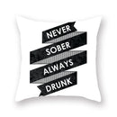 GobekUsa Black Geometric Cushion Cover | Decorative Sofa Pillow Cases | Living room Throw Home Decor