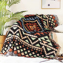 GobekUsa Knitted Nordic Plaid Blanket - Cozy Home Decor and Sofa Cover