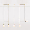 GobekUsa Black Rose Gold Long Tube Chandelier | Nordic Design for Cafe, Bar & Restaurant