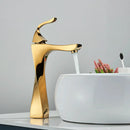 GobekUsa Black Bronze Bathroom Basin Faucet, Single Lever Lavatory Sink Mixer Tap