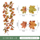 GobekUsa Harvest Home Décor: Pumpkin, Pine Cone, Maple Leaf, Vine Hanging Decoration