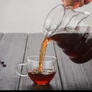 GobekUsa Cloud Shaped Glass Coffee Kettle Heat Resistant Teapot 360/600/800ml