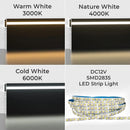 GobekUsa LED Skirting Line Aluminum Profile Baseboard for Backlight Strip Lights