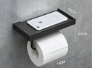 GobekUsa Brass Toilet Paper Holder Gold Finish Tissue Box Rack for Bathroom