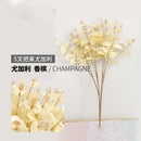 GobekUsa Eucalyptus Flower Arrangement Material for Plant Wall with Big Handle & Bundled Plastic