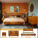 Elara Solid Wood Dresser with 6 Drawers