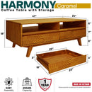 Harmony Wooden Coffee Table