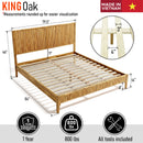 Bosk Solid Wood Bed Frame by Megsu