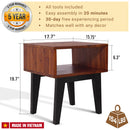 Serena Solid Wood Nightstand