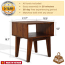 Serena Solid Wood Nightstand