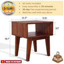 Serena Solid Wood Nightstand