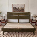 Aurora Solid Wood Bed Frame by Megsu