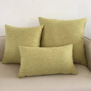 GobekUsa Ivory Sofa Cushion Cover Solid Basic 30x50cm - 60x60cm