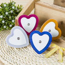 GobekUsa Heart-Shaped LED Night Light with Wireless Sensor Control for Bedroom & Living Room