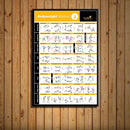 GobekUsa Bodybuilding Workout Home Gym Canvas Poster Wall Art Fitness Training Chart