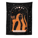 GobekUsa Celestial Constellation Tapestry Moon Phase Wall Hanging for Unique Home Décor