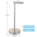 GobekUsa Bathroom Set: Toilet Brush Rack, Toilet Paper Holder, & Accessories