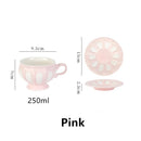 GobekUsa Elegant Porcelain Tea Set: Teapot, Cups, Saucers, High-Grade Coffee Pot, Perfect for Parties