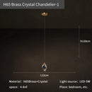 GobekUsa Crystal Loft Chandelier for Villa Duplex, Large Pendant Lighting for Stairwell