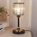 GobekUsa Crystal Desk Lamp USB Charging Night Light for Living Room Bedroom Decor