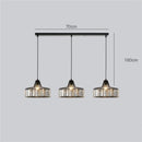 GobekUsa K9 Crystal Pendant Chandelier Modern Living Room Ceiling Lamp LED Hall Decor