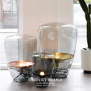 GobekUsa Glass Balloons Floor Lamp | Industrial Standing Lamp for Bedroom & Living Room