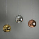 GobekUsa Glass Bubble Ball LED Pendant Lights for Living Room, Kitchen, and Dining Room