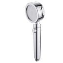 GobekUsa High Pressure Shower Head with 3 Modes Plating and Adjustable Handle