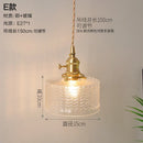 GobekUsa Glass Copper Pendant Light: Modern Nordic Style Hanging Lamp for Kitchen, Dining, and Living Room
