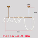 GobekUsa 360° Luminous LED Pendant Lights: Modern & Stylish Indoor Hanging Lamp for Living Room & Restaurant