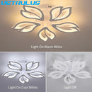 GobekUsa Geometric Acrylic LED Ceiling Chandelier for Modern Nordic Decor