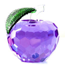 GobekUsa 3D Crystal Yellow Apple Glass Paperweight Figurine Ornaments - Office Desktop Decoration