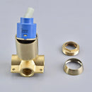 GobekUsa Brushed Gold Brass In-Wall Shower Mixer Set for Bath and Shower
