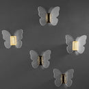 GobekUsa Butterfly Acrylic Towel Hook: Wall Mounted, Bathroom & Door Towel Holder
