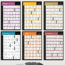 GobekUsa Bodybuilding Workout Home Gym Canvas Poster Wall Art Fitness Training Chart