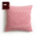 GobekUsa Knitted Rhombus Pillowcase: Super Soft Throw Pillow Cover for Home Decor