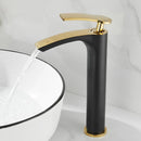GobekUsa Brass Bathroom Basin Faucet Cold Hot Water Mixer Sink Tap Deck Mounted