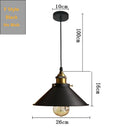 GobekUsa Black Industrial Pendant Light for Kitchen Island Bar Farmhouse Decor