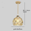 GobekUsa Crystal Flush Mount Chandelier for Hallway Foyer, Modern Hollow Carved Ceiling Light