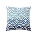 GobekUsa Blue Floral Geometric Embroidery Cushion Cover 45x45cm for a Cozy Home