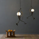 GobekUsa Industrial LED Pendant Ceiling Light for Home Living Room Kitchen Decor