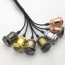 GobekUsa Industrial Pendant Light Lamp E27 90-265V Edison Bulb Holder Loft Home Decor