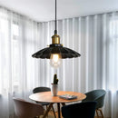 GobekUsa Iron Dome Industrial Pendant Light for Cafe Bar Home Decor