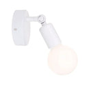 GobekUsa Adjustable Angle Bedside Wall Lamp Holder for Modern Indoor Sconces