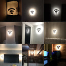 GobekUsa Acrylic WIFI Wall Light - Home Decor Sconce for Living Room, Bedroom, Restaurant